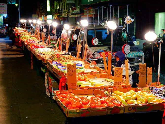 Ting å gjøre i Chinatown New York - Marked