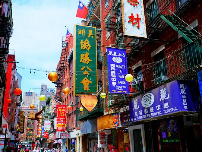 Ting å gjøre i Chinatown New York