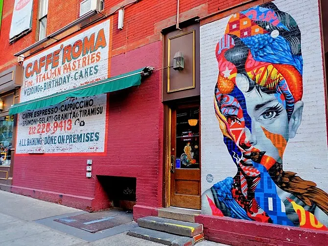 Ting å gjøre i Little Italy New York - Veggmaleri