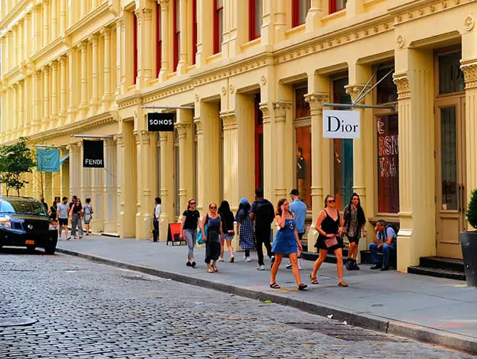 Ting å gjøre i SoHo New York - Butikker