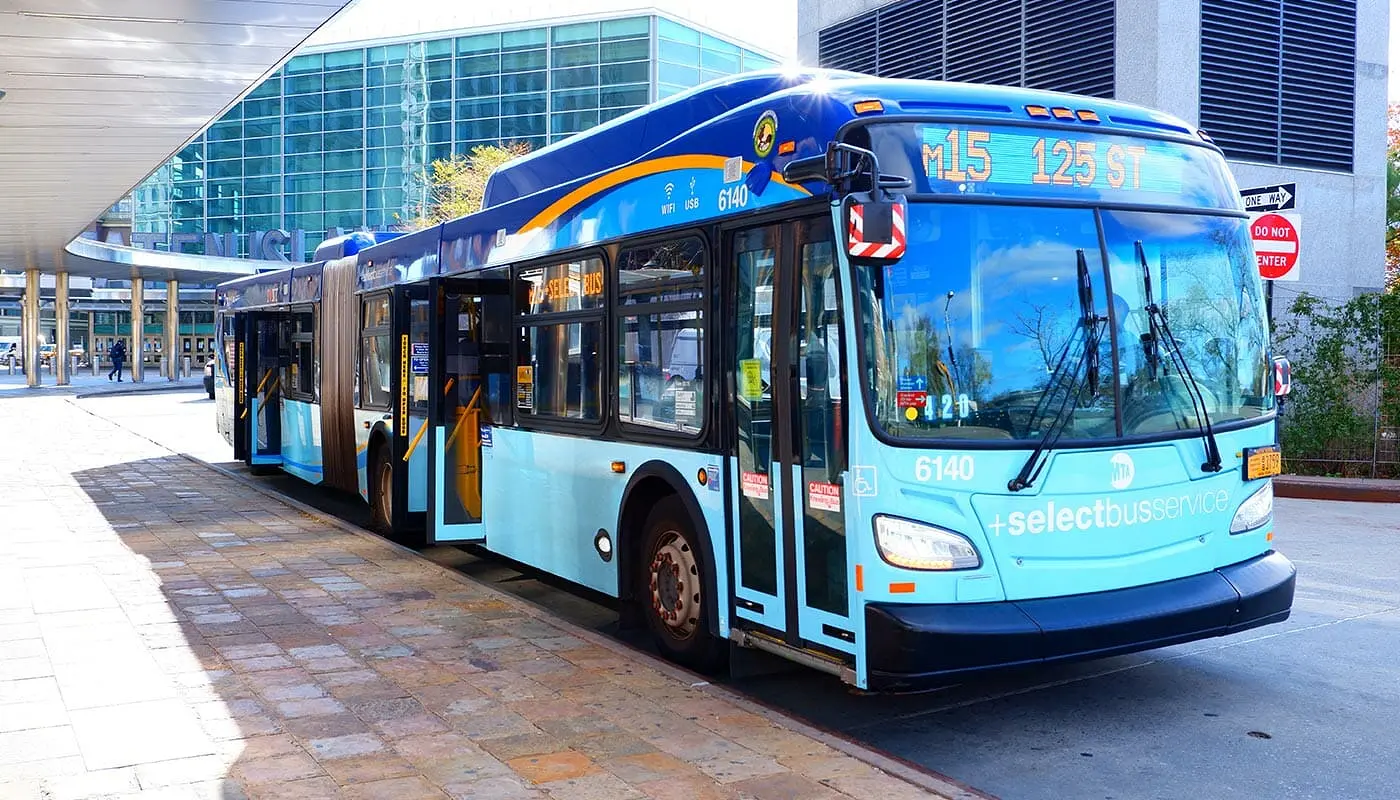 Buss i New York - Buss a la 9th Avenue