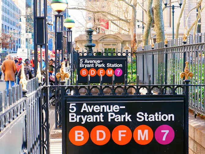 Subway i New York - 50 Street Station