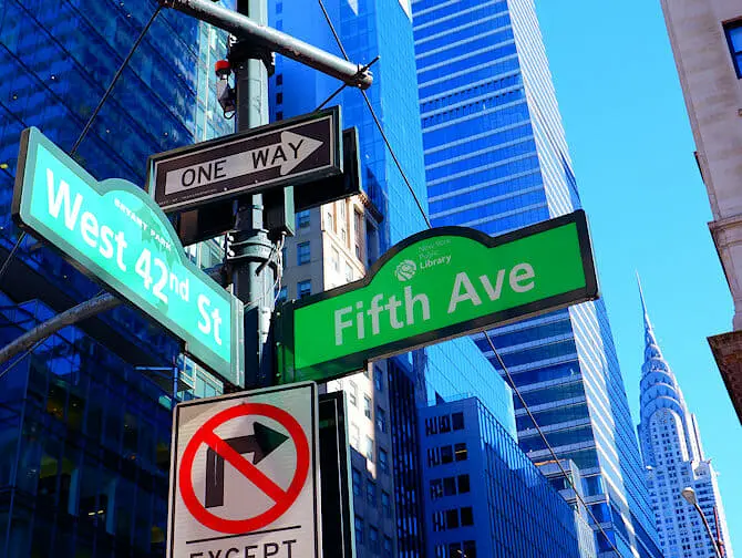 Finne frem i New York