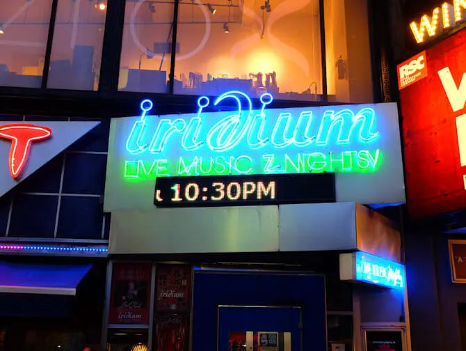 Jazz og blues i New York - Iridium