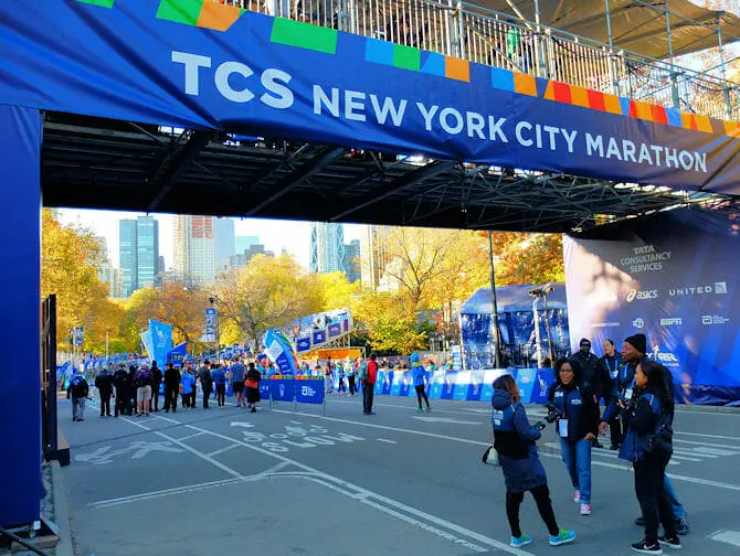 New York Marathon - Maallinjen