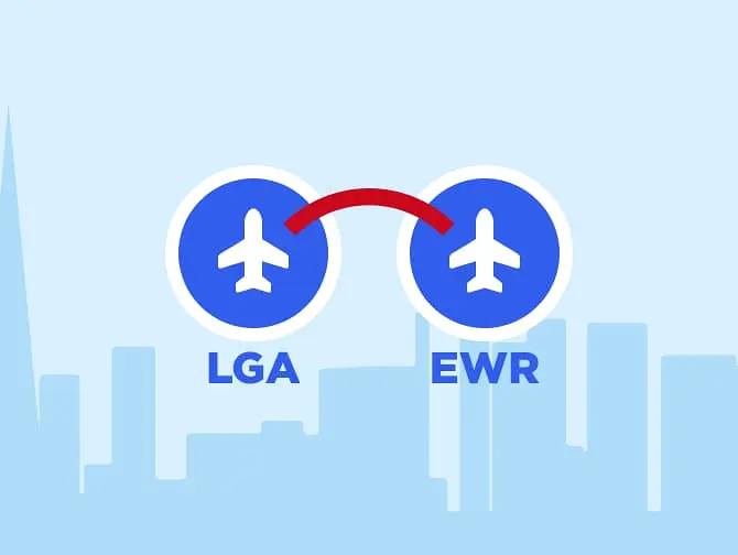 Transfer Fra Newark til LaGuardia eller fra LaGuardia til Newark