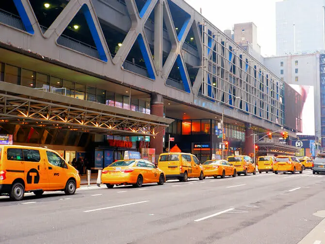 Taxi i New York - Gule taxier