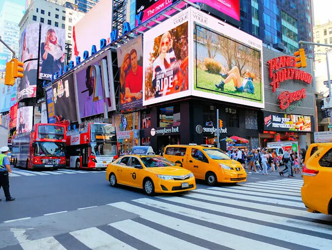 Taxi i New York - Rushtid