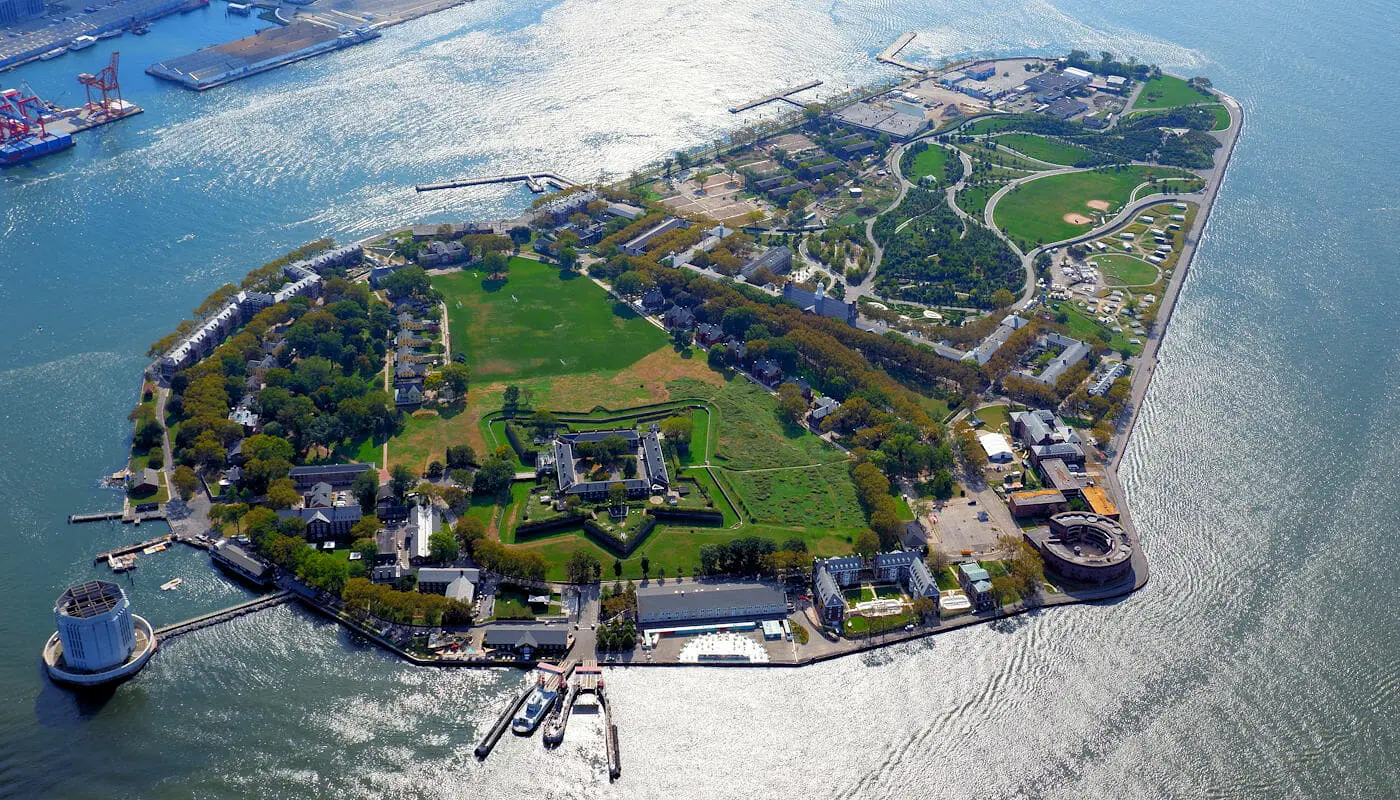 Ting å gjøre på Governors Island - Sett ovenfra