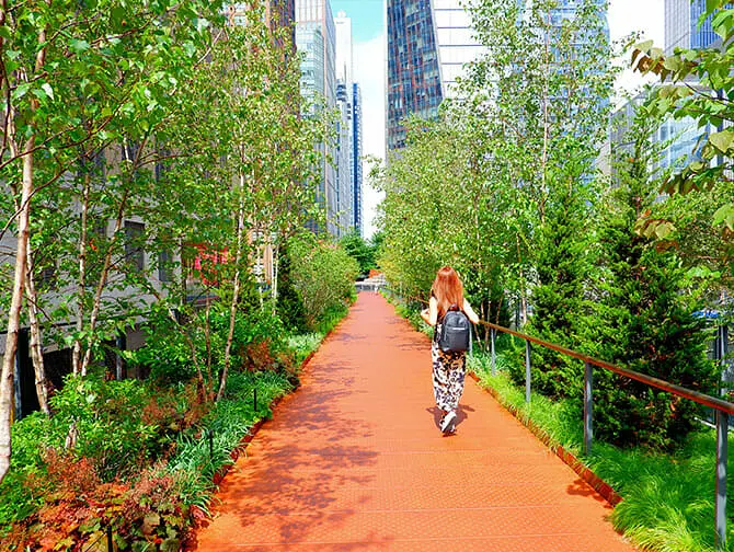 High Line Park i New York - Spasertur