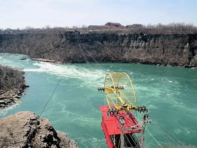 New York til Niagara Falls dagstur med fly - Strømvirvel