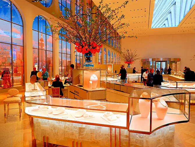 Tiffany & Co. New York - Utstilling