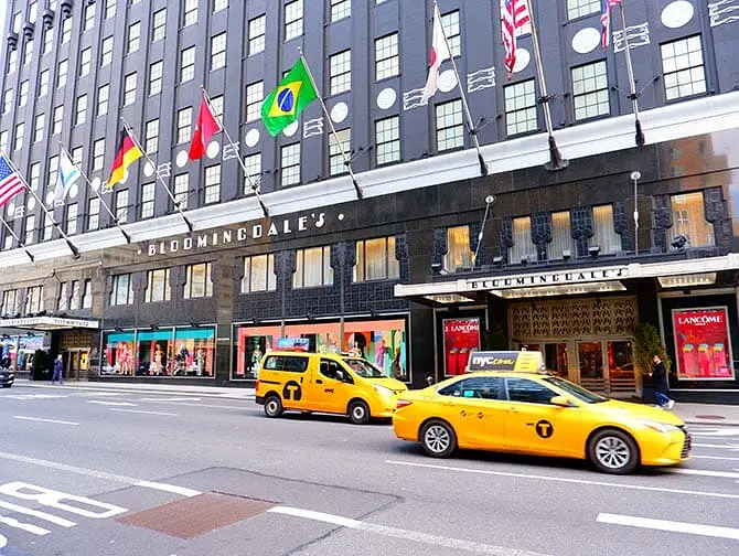Shopping på Upper East Side i New York