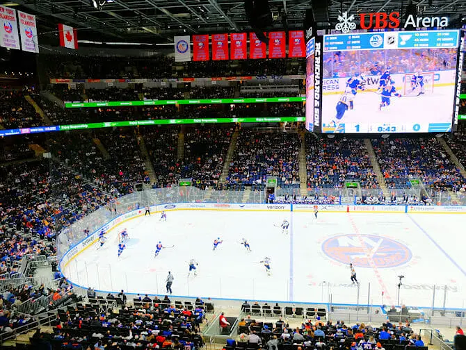 New York Islanders - Amerikansk flagg