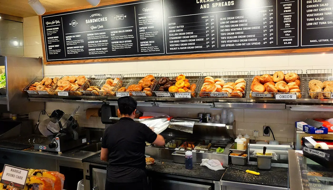 Beste bagels i New York - Pick A Bagel