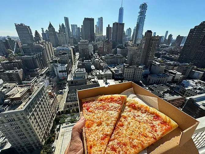 Beste Pizza i New York