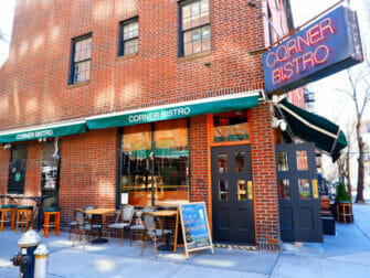 Beste hamburgere i New York Corner Bistro