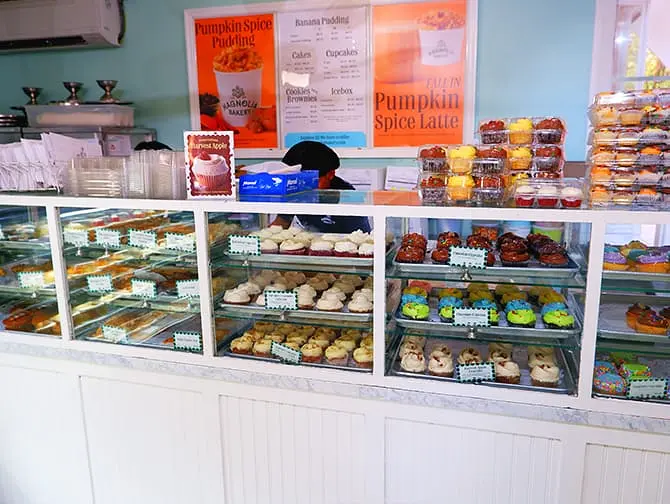 Magnolia Bakery in NYC