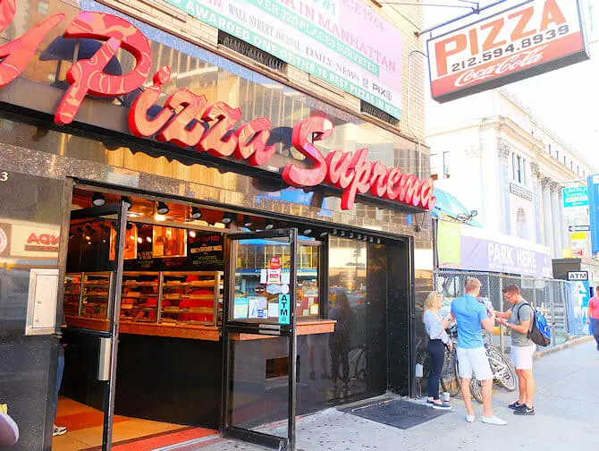 Beste pizza i New York - NY Pizza Suprema - 413 8th Avenue
