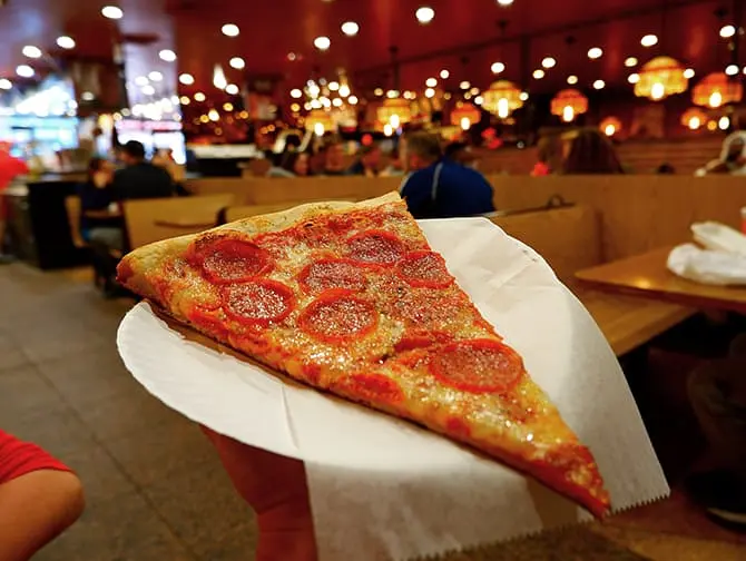 Beste pizza i New York - NY Pizza Suprema - Pizzastykker