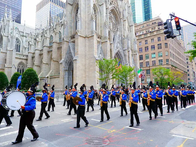 Columbus Day i New York - Korps