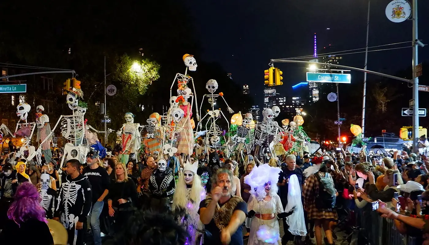 Halloween i NYC - Village Halloween Parade