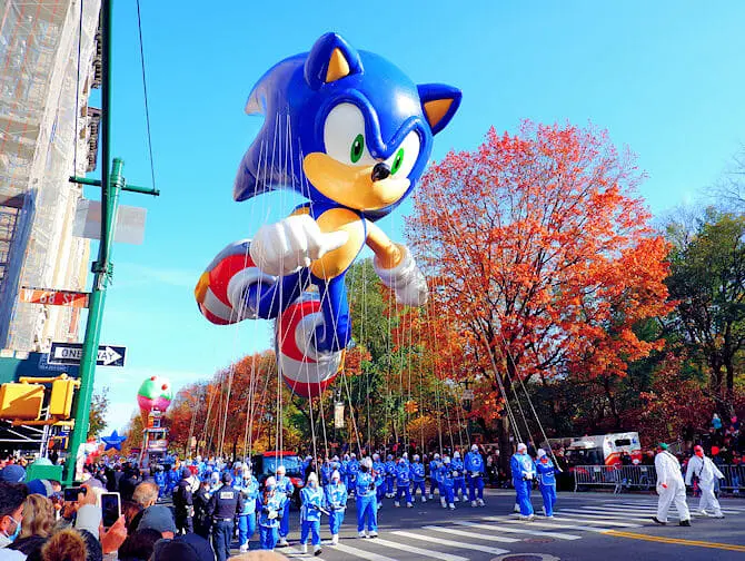Thanksgiving i New York - Macys Paraden