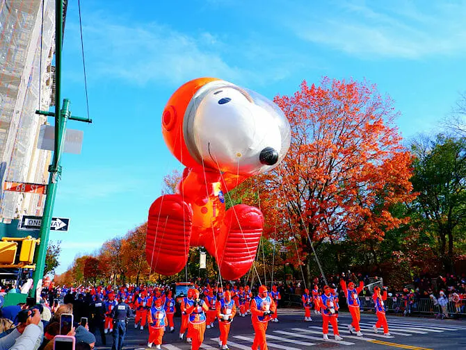 Thanksgiving i New York - Snoopy ballong