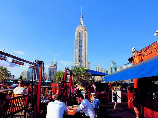 De beste rooftop barene i New York - 230 Fifth p&aring; dagtid