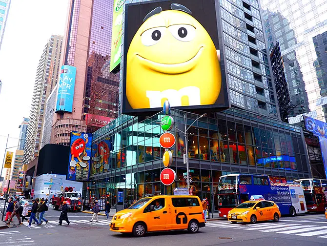 M&M’s Store Times Square