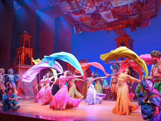 Aladdin Broadway Tickets - Dans