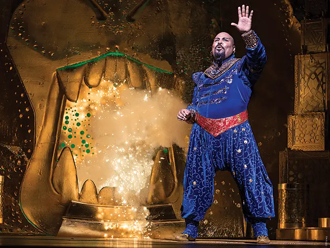 Aladdin Broadway Tickets - Genie
