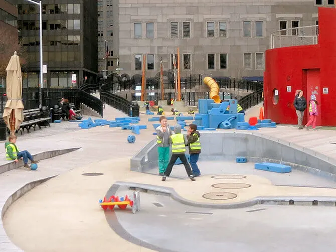 Lekeplasser i New York - The South Street Seaport Playground