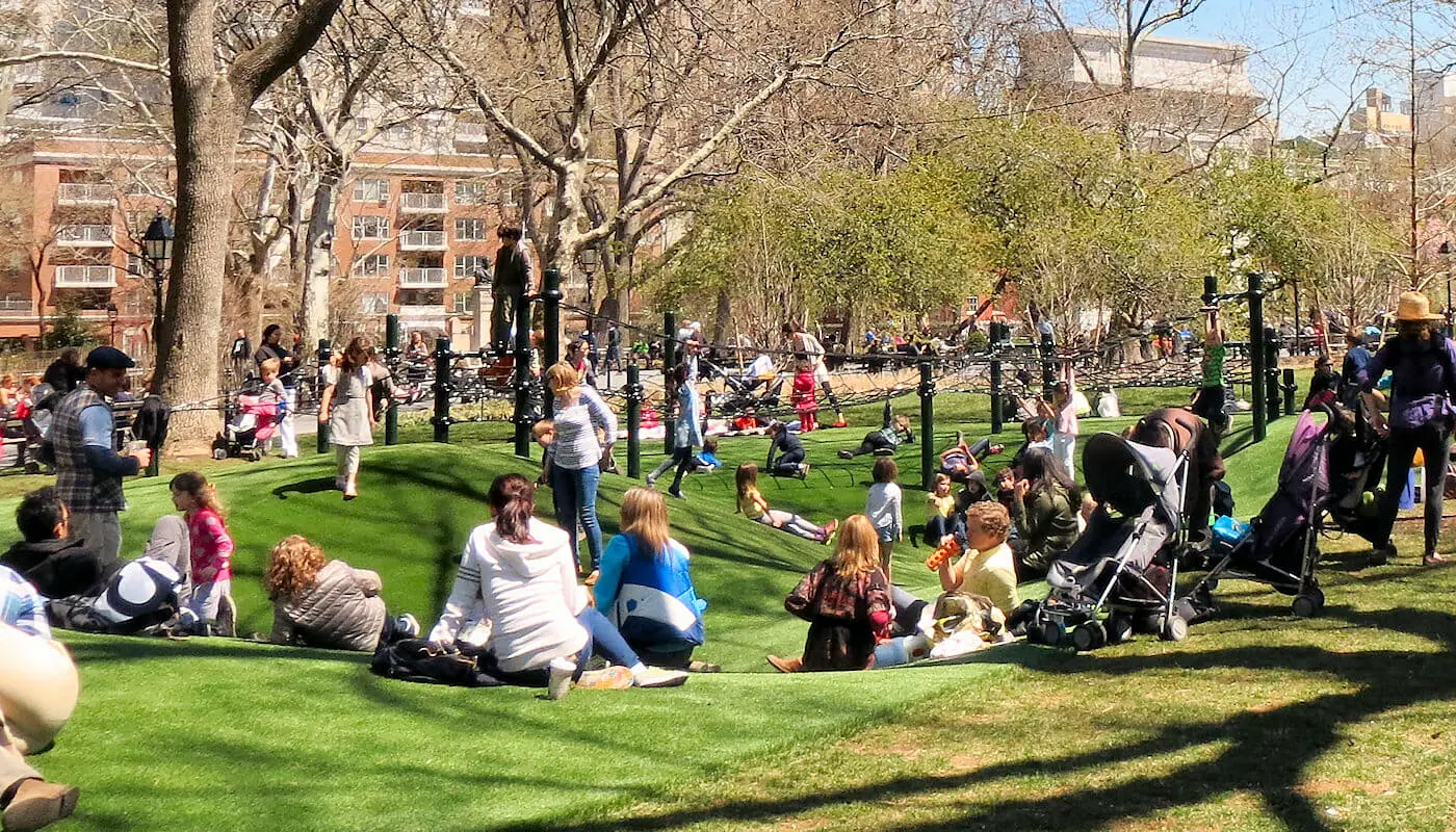 Lekeplasser i New York - Washington Square Playground