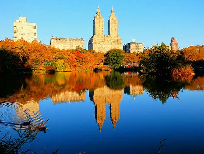 Guidet tur til steder for filminnspilling i Central Park - The Reservoir
