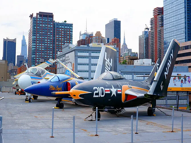 Intrepid Museum i New York - The Deck