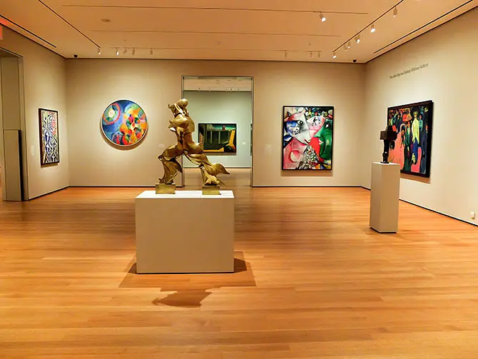 MoMA Museum of Modern Art i New York - Tomt museum
