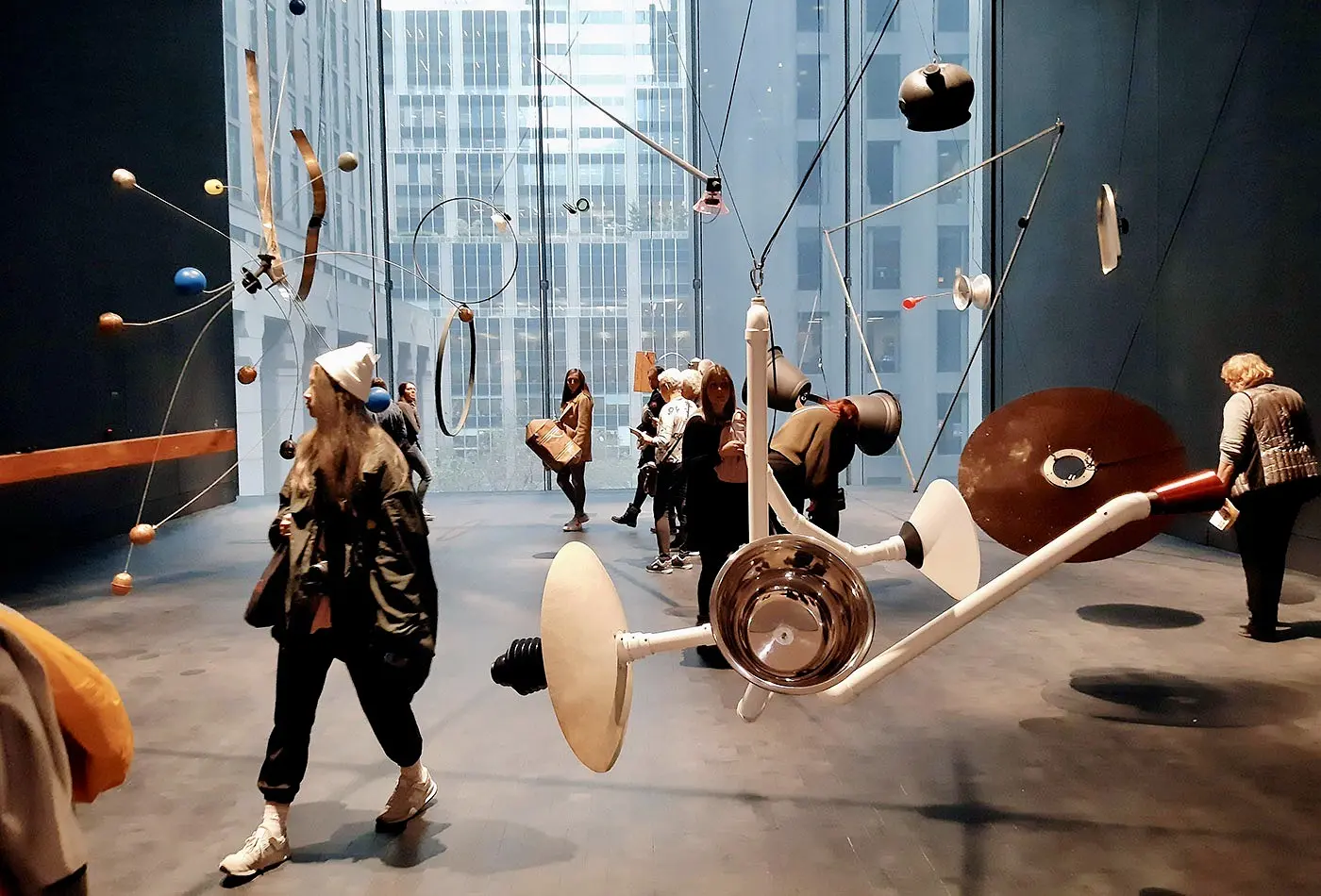 MoMA Museum of Modern Art i New York - Montering