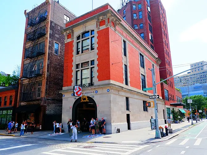 Guidet tur til TV- og filminnspillingssteder i New York - Ghostbusters