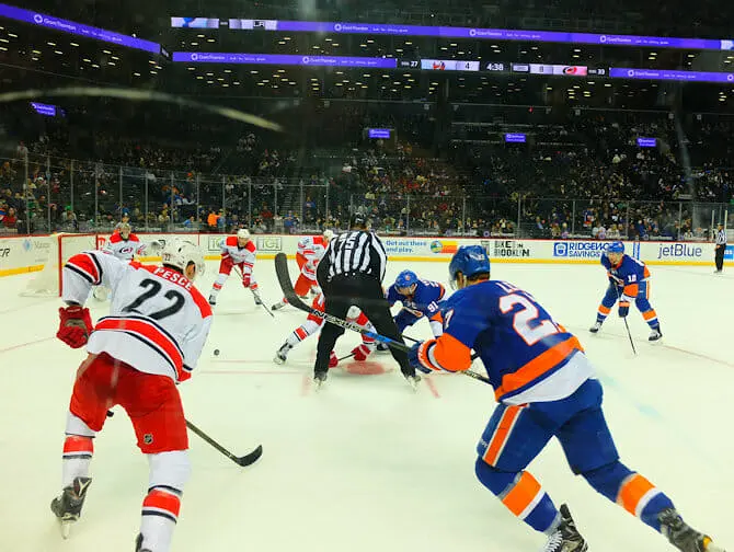 New York Islanders - Ishockey kamp