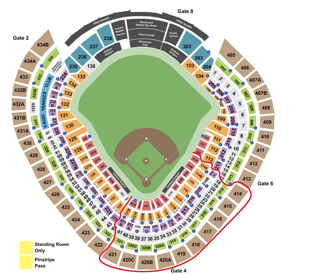 New York Yankees Tickets - Yankee Stadium salkart
