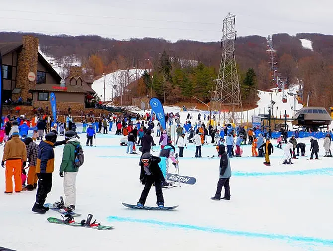 Ski eller Snowboard dagstur i New York - Mountain Creek