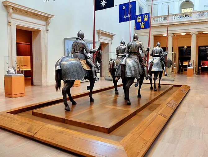 The Metropolitan Museum of Art i New York - Rustning utstillingen