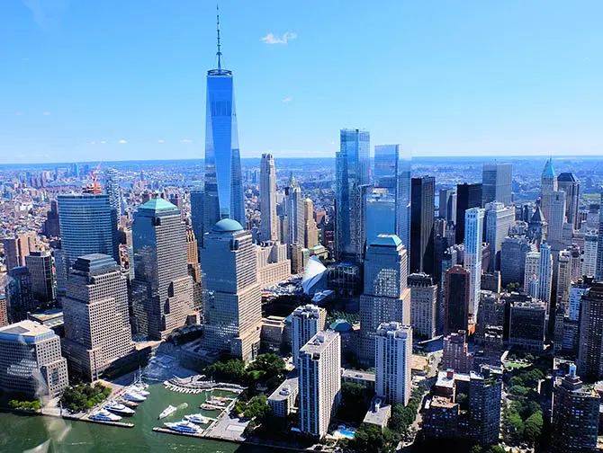 Helikoptertur og ruter i New York - Manhattan Skyline