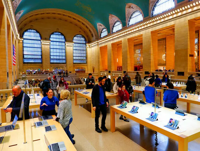 Elektronikk og tilbehør i New York - Apple Store Grand Central