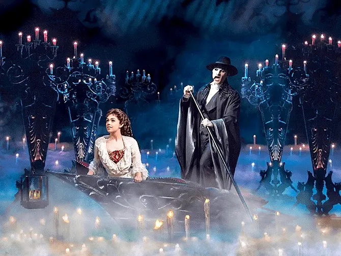 The Phantom of the Opera Broadway Tickets - Båttur