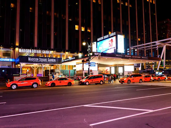 Madison Square Garden i New York - Billboard
