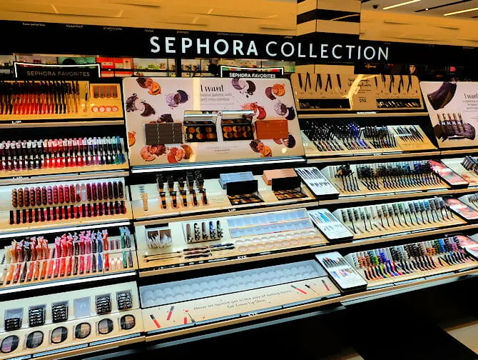 Sminke i New York - Sephora interiør