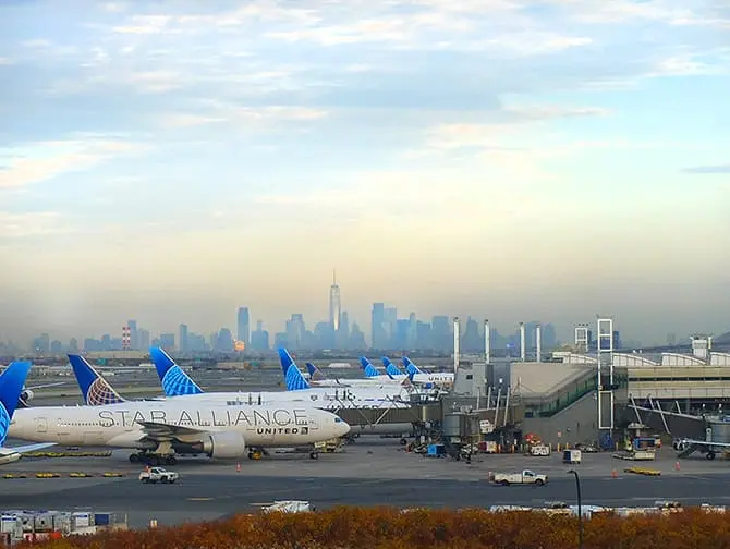 Transport fra Newark flyplass til Manhattan
