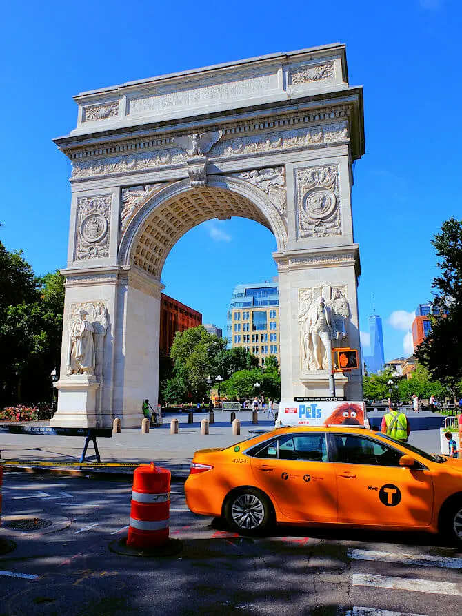 Guidet sykkeltur i Manhattan - Washington Square Park